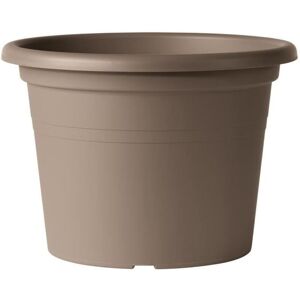 DEROMA Vaso Da Fiori Rotondo Day R Cammello - Colore Taupe - 60cm - DEROMA Vaso Da Fiori Rotondo Day R Cammello - Colore Taupe - 60cm -