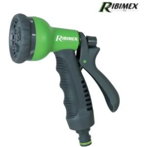 RIBILAND 1302 Pistola Multigetto 8 Funzioni Irrigazione Giardino Soft Touch - RIBILAND 1302 Pistola Multigetto 8 Funzioni Irrigazione Giardino Soft Touch -