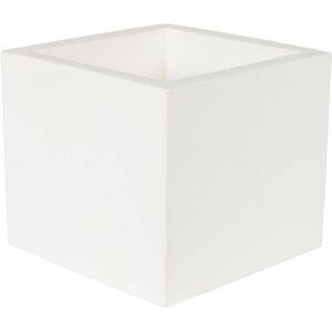 NARCISO 50 Vaso da fiori quadrato bianco - Resistente, 54L NARCISO 50 Vaso da fiori quadrato bianco - Resistente, 54L