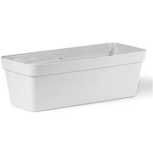 VECA Cassettina rettangolare bianca - 50cm - Decorazione giardino e terrazzo VECA Cassettina rettangolare bianca - 50cm - Decorazione giardino e terrazzo