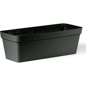 VECA - Fioriera Cassetta Rettangolare Cleo Antracite 40cm VECA - Fioriera Cassetta Rettangolare Cleo Antracite 40cm