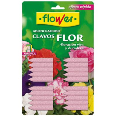 FLOWER Fertilizzante & Supporto - Per Piante con Fiori - 20 pezzi FLOWER Fertilizzante & Supporto - Per Piante con Fiori - 20 pezzi