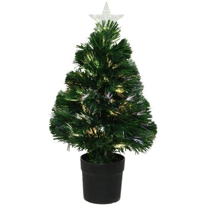 Kaemingk Albero Burtley H60cm 55 Rami In Fibra Ottica 18 Le Kaemingk Albero Burtley H60cm 55 Rami In Fibra Ottica 18 Le