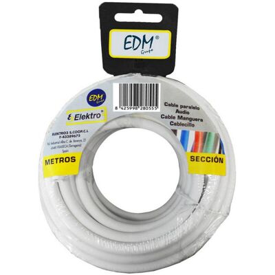 Cavo tubolare EDM E3/28155 3x2,5mm Bianco - Cavo Cavo tubolare EDM E3/28155 3x2,5mm Bianco - Cavo