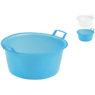 Stefanplast Bacinella Tonda Politene Cm 40 Azz. Stefanplast Bacinella Tonda Politene Cm 40 Azz.