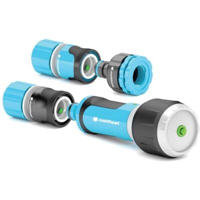 Cellfast Set Con Irrigatore Multifunzione, Ergo, 1/2' Cellfast Set Con Irrigatore Multifunzione, Ergo, 1/2'
