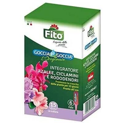 BLUMEN Concime Integratore Per Azalee Ciclamini E Rododendri 6x32ml Fito Bio BLUMEN Concime Integratore Per Azalee Ciclamini E Rododendri 6x32ml Fito Bio