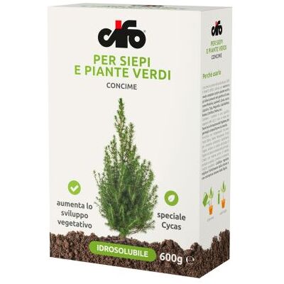 CIFO - Siepi E Piante Verdi Concime Idrosolubile Cycas 600 Gr CIFO - Siepi E Piante Verdi Concime Idrosolubile Cycas 600 Gr