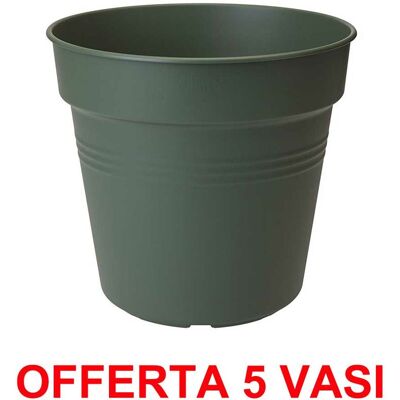ALTRO Offerta 5 Vaso Green Basics Growpot 15cm Verde - Elho ALTRO Offerta 5 Vaso Green Basics Growpot 15cm Verde - Elho