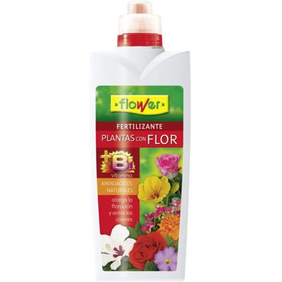 FLOWER Piante Liquide Di Fertilizzanti Floreali Con Fiore, 1 Litro FLOWER Piante Liquide Di Fertilizzanti Floreali Con Fiore, 1 Litro