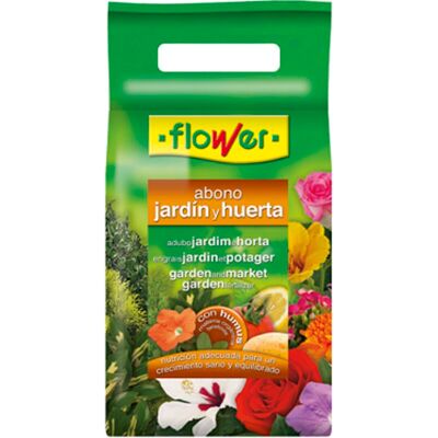 FLOWER Scuola Granulata Di Fiori Per Huerta E Giardino, 2 Kg FLOWER Scuola Granulata Di Fiori Per Huerta E Giardino, 2 Kg