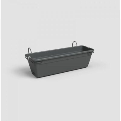 OEM Artevasi Kit Fioriera Venezia Con Riserva D'Acqua - 10 L - 49 X 19,5 X 16,6 Cm - Grigio Antracite OEM Artevasi Kit Fioriera Venezia Con Riserva D'Acqua - 10 L - 49 X 19,5 X 16,6 Cm - Grigio Antracite