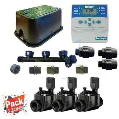 Kit di Irrigazione Automatica SUINGA - 3 Zone Sistema di Irrigazione Kit di Irrigazione Automatica SUINGA - 3 Zone Sistema di Irrigazione