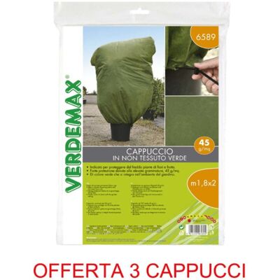 ALTRO Offerta 3 Cappucci Di Protezione Tnt 1,8x2mt Verde Verdemax Piante Fiori ALTRO Offerta 3 Cappucci Di Protezione Tnt 1,8x2mt Verde Verdemax Piante Fiori