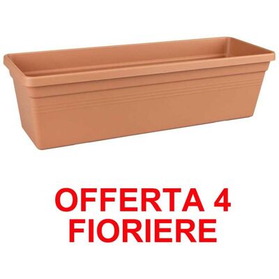 ALTRO Offerta 4 Fioriera Green Basics Trough 50cm Mild Terra Elho ALTRO Offerta 4 Fioriera Green Basics Trough 50cm Mild Terra Elho