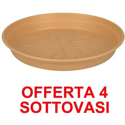ALTRO Elho - Offerta 4 Sottovaso Green Basics Growpot Saucer 22cm Mild Terra ALTRO Elho - Offerta 4 Sottovaso Green Basics Growpot Saucer 22cm Mild Terra