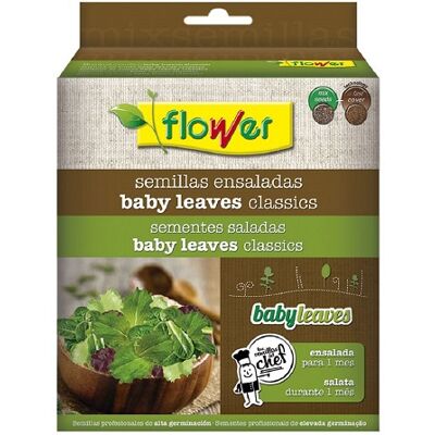 FLOWER Miscela Di Semi Di Fiori Babyleave Deluxe 100 Gr Insalata FLOWER Miscela Di Semi Di Fiori Babyleave Deluxe 100 Gr Insalata