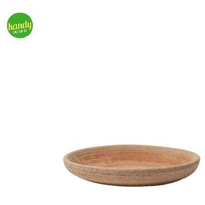 TERAPLAST Sottovaso Rotondo In Terracotta Galestro 30 X 30 X 4 Cm TERAPLAST Sottovaso Rotondo In Terracotta Galestro 30 X 30 X 4 Cm