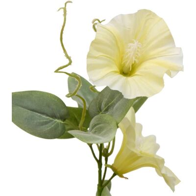 ATMOSPHERA Stelo Di Petunia Artificiale Phoebe H76 Cm Bianco - Créateur D'Intérieur ATMOSPHERA Stelo Di Petunia Artificiale Phoebe H76 Cm Bianco - Créateur D'Intérieur