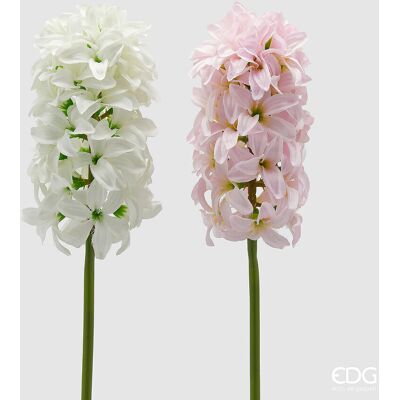 EDG Enzo De Gasperi Ramo Giacinto Artificiale Ass. H 45 Cm White Pink 1 Pz EDG Enzo De Gasperi Ramo Giacinto Artificiale Ass. H 45 Cm White Pink 1 Pz