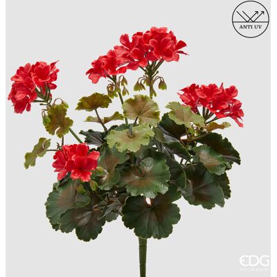EDG Enzo De Gasperi Bouganvillea Cespuglio X5 Con Foglie Anti-uv Pianta Artificiale H 40 Cm Rosso EDG Enzo De Gasperi Bouganvillea Cespuglio X5 Con Foglie Anti-uv Pianta Artificiale H 40 Cm Rosso