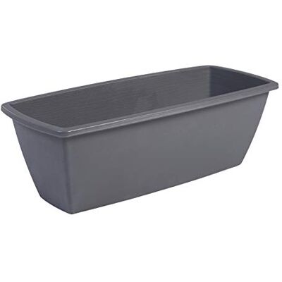 IRIS OHYAMA - Rectangular Plant Pot 550 - Grigio - Planter IRIS OHYAMA - Rectangular Plant Pot 550 - Grigio - Planter