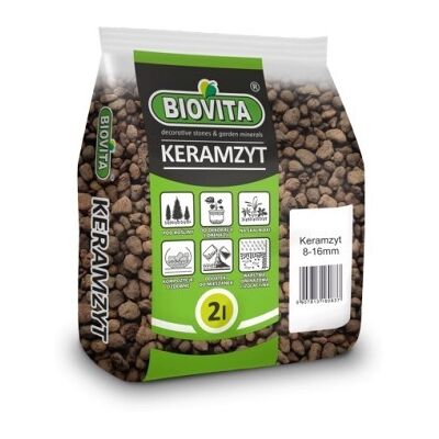 OEM Biovita Argilla Espansa Naturale Frazione 8-16 Mm 2 L Per Vasi E Drenaggio OEM Biovita Argilla Espansa Naturale Frazione 8-16 Mm 2 L Per Vasi E Drenaggio