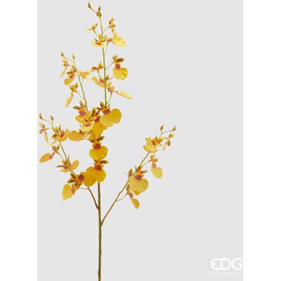 EDG Enzo De Gasperi Orchidea Oncidium Ramo X4 Artificiale H 80 Cm Yellow EDG Enzo De Gasperi Orchidea Oncidium Ramo X4 Artificiale H 80 Cm Yellow