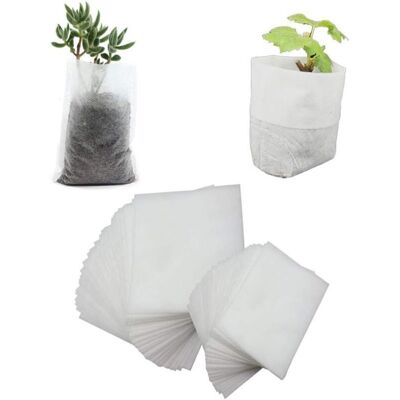 OEM 500 Sacchetti Biodegradabili In Tessuto Non Tessuto Per La Semina E La Coltivazione Di Semi – 8 × 10 Cm – Ideali Per Pomodori, Fiori E Ortaggi – Bianchi OEM 500 Sacchetti Biodegradabili In Tessuto Non Tessuto Per La Semina E La Coltivazione Di Semi – 8 × 10 Cm – Ideali Per Pomodori, Fiori E Ortaggi – Bianchi