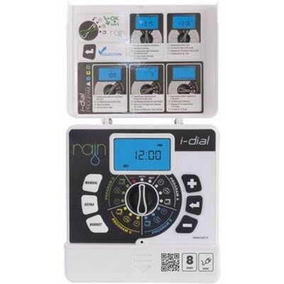 RAIN i-dial controller irrigazione - Programmabile, Batteria/Esterno RAIN i-dial controller irrigazione - Programmabile, Batteria/Esterno