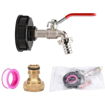 OEM Raccordo Per Rubinetto Per Serbatoio Ibc Da 1000 Litri S60x6 Con Attacco Per Tubo Flessibile Da 1/2", Adattatore Per Serbatoio Di Scarico, Per Rubinetto Da Giardino (1 Pezzo) OEM Raccordo Per Rubinetto Per Serbatoio Ibc Da 1000 Litri S60x6 Con Attacco Per Tubo Flessibile Da 1/2", Adattatore Per Serbatoio Di Scarico, Per Rubinetto Da Giardino (1 Pezzo)