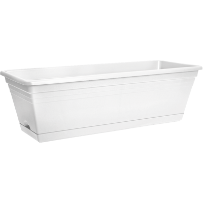 Elho Florus Mediterran Balcony Trough 60 White Fioriera Rettangolare Elho Florus Mediterran Balcony Trough 60 White Fioriera Rettangolare