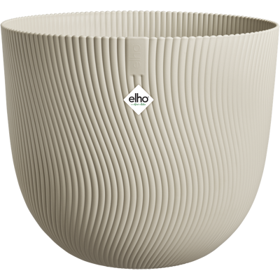 Elho Sereh Round 25 Beige Fungo Vaso Rotondo Elho Sereh Round 25 Beige Fungo Vaso Rotondo
