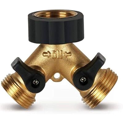 OEM Distributore A Y A 2 Vie Per Tubi Da Giardino, Doppio Ingresso Acqua Per Lavatrice, Divisore D'Acqua Da 3/4 Di Pollice OEM Distributore A Y A 2 Vie Per Tubi Da Giardino, Doppio Ingresso Acqua Per Lavatrice, Divisore D'Acqua Da 3/4 Di Pollice