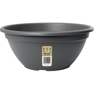 Elho Florus Original Bowl 34 Anthracite Vaso Rotondo Elho Florus Original Bowl 34 Anthracite Vaso Rotondo