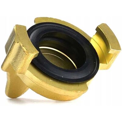 IMPORT Connettore A Morsetto In Ottone Compatibile Con Geka - Chiusura IMPORT Connettore A Morsetto In Ottone Compatibile Con Geka - Chiusura