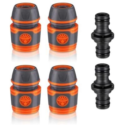 OEM Raccordi Rapidi Per Tubi Da 13 Mm (1/2 Pollice) – Set Di 4 Pezzi In Ottone Per Tubi Da Giardino E Per Autolavaggio OEM Raccordi Rapidi Per Tubi Da 13 Mm (1/2 Pollice) – Set Di 4 Pezzi In Ottone Per Tubi Da Giardino E Per Autolavaggio