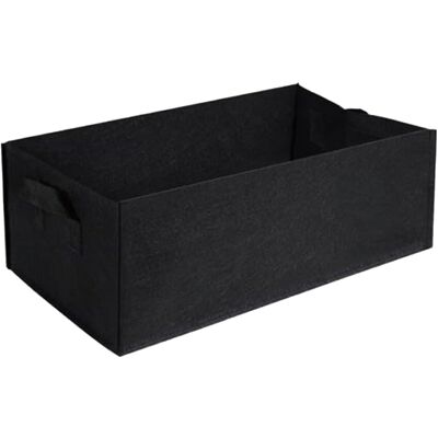OEM Pratico Contenitore Da Giardino Con Manici - Nero 60x30x20cm OEM Pratico Contenitore Da Giardino Con Manici - Nero 60x30x20cm