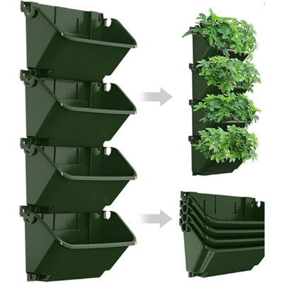 OEM Fioriera Verticale Da Parete, Confezione Da 4 Fioriere Da Parete Autoirriganti Per Interni Con Set Di 3 Attrezzi Da Giardino, Torre Per Fioriere Verticali Per Fragole, Fiori Ed Erbe Aromatiche, 32,8 C OEM Fioriera Verticale Da Parete, Confezione Da 4 Fioriere Da Parete Autoirriganti Per Interni Con Set Di 3 Attrezzi Da Giardino, Torre Per Fioriere Verticali Per Fragole, Fiori Ed Erbe Aromatiche, 32,8 C