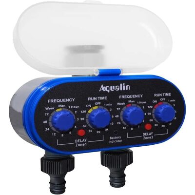 Neptune Computer Per Irrigazione Da Giardino Con Timer Per Irrigazione A Doppia Uscita Neptune Computer Per Irrigazione Da Giardino Con Timer Per Irrigazione A Doppia Uscita