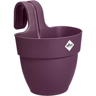 Elho Vibia Campana Easy Hanger Small Porpora Acero Fioriera Rotondo Elho Vibia Campana Easy Hanger Small Porpora Acero Fioriera Rotondo