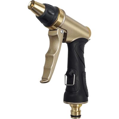 OEM Pistola A Spruzzo Per Tubo Da Giardino, Ugello Per Tubo Da Giardino In Ottone, Resistente E Ad Alta Pressione, Per Lavaggio Auto, Bagno Per Animali Domestici, Irrigazione Piante OEM Pistola A Spruzzo Per Tubo Da Giardino, Ugello Per Tubo Da Giardino In Ottone, Resistente E Ad Alta Pressione, Per Lavaggio Auto, Bagno Per Animali Domestici, Irrigazione Piante