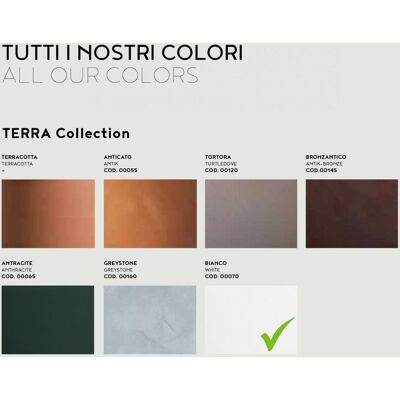 ELBI Orcio Liscio In Resina Bianco ELBI Orcio Liscio In Resina Bianco