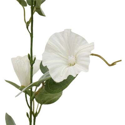 ATMOSPHERA Stelo Di Petunia Artificiale Phoebe H76 Cm Bianco - Créateur D'Intérieur ATMOSPHERA Stelo Di Petunia Artificiale Phoebe H76 Cm Bianco - Créateur D'Intérieur