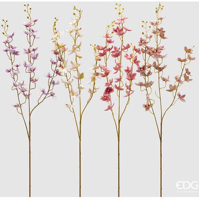 EDG Enzo De Gasperi Orchidea Oncidium Mini Ramo X3 Artificiale Ass. H 90 Cm Multicolor 1 Pz EDG Enzo De Gasperi Orchidea Oncidium Mini Ramo X3 Artificiale Ass. H 90 Cm Multicolor 1 Pz