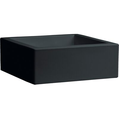 Nicoli Fioriera Quadrata Resina Minos Cm. 60 Antracite Nicoli Fioriera Quadrata Resina Minos Cm. 60 Antracite