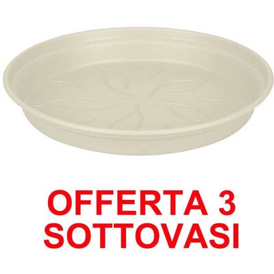 ALTRO Offerta 3 Sottovaso Green Basics Saucer 29cm Bianco ALTRO Offerta 3 Sottovaso Green Basics Saucer 29cm Bianco