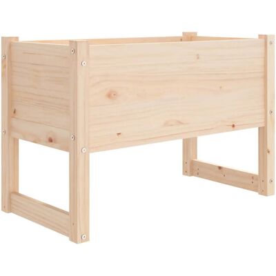 HELLOSHOP26 Fioriera Rettangolare Decorativa Per Giardino O Balcone 78 X 40 X 52 Cm Realizzata In Legno Massello Naturale 020048473 HELLOSHOP26 Fioriera Rettangolare Decorativa Per Giardino O Balcone 78 X 40 X 52 Cm Realizzata In Legno Massello Naturale 020048473