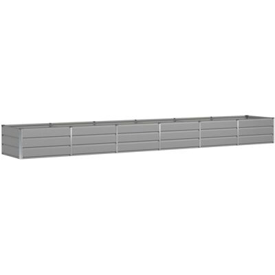 HELLOSHOP26 Fioriera Rettangolare Moderna 480 X 80 X 45 Cm Adatta Per Uso Interno Ed Esterno Stile Industriale Acciaio Grigio Chiaro 020059194 HELLOSHOP26 Fioriera Rettangolare Moderna 480 X 80 X 45 Cm Adatta Per Uso Interno Ed Esterno Stile Industriale Acciaio Grigio Chiaro 020059194