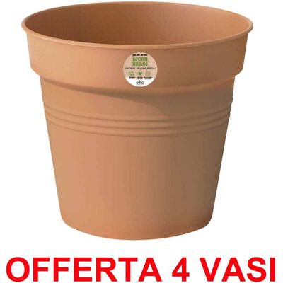 ALTRO Offerta 4 Vaso Green Basics Growpot 27cm Mild Terra Elho ALTRO Offerta 4 Vaso Green Basics Growpot 27cm Mild Terra Elho